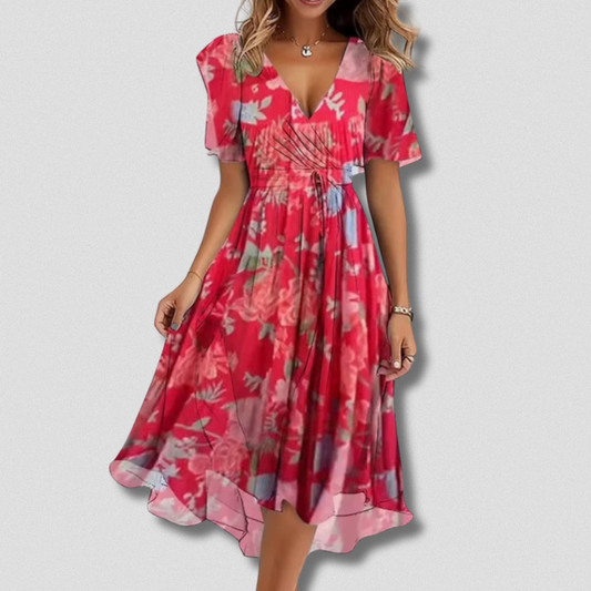 Anika | Elegantes Premium-Kleid mit V-Ausschnitt