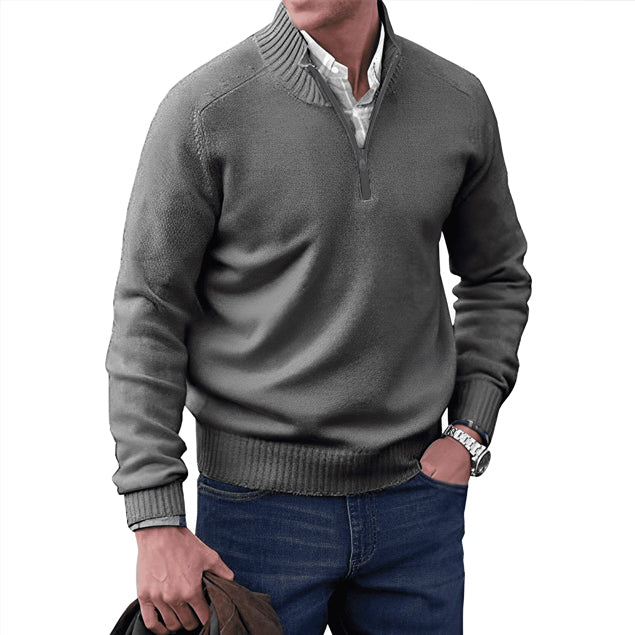 Jones - Eleganter Pullover mit Reißverschluss