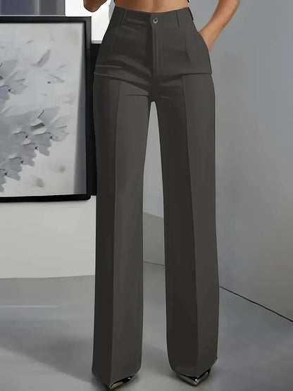 Hodit | Stylische Stretch Hose Mit Hoher Taille