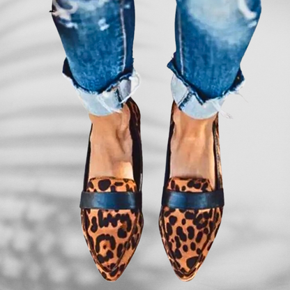 Malina | Wildleder-Loafer mit spitzer Form