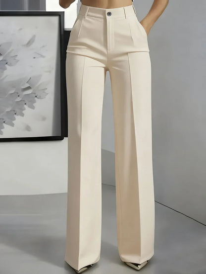 Hodit | Stylische Stretch Hose Mit Hoher Taille
