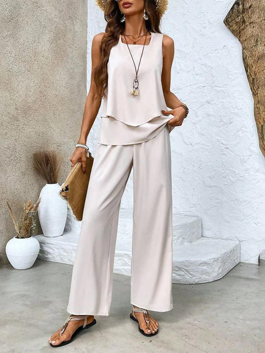 Nora - Elegantes 2-Teiliges Sommer-Set