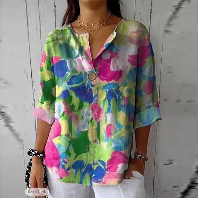 Lena | Elegante Sommerbluse Für Frauen