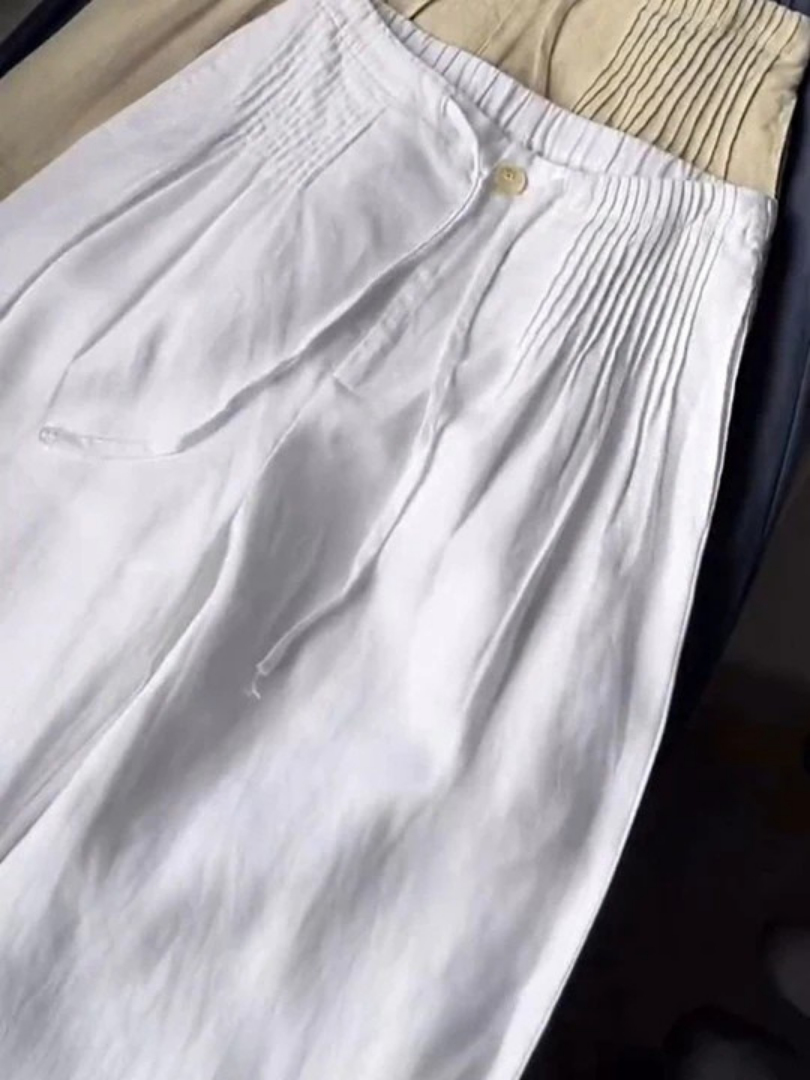 Kuupik | Weite Hose Aus Leinen