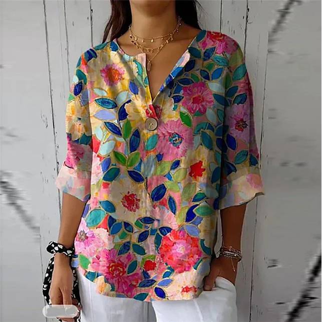 Lena | Elegante Sommerbluse Für Frauen
