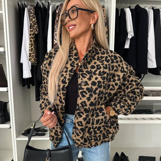 Charlene – Trendige Leopardenjacke