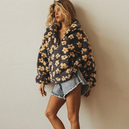 Daisy | Langärmliges Sweatshirt Mit Kapuze Aus Fleece