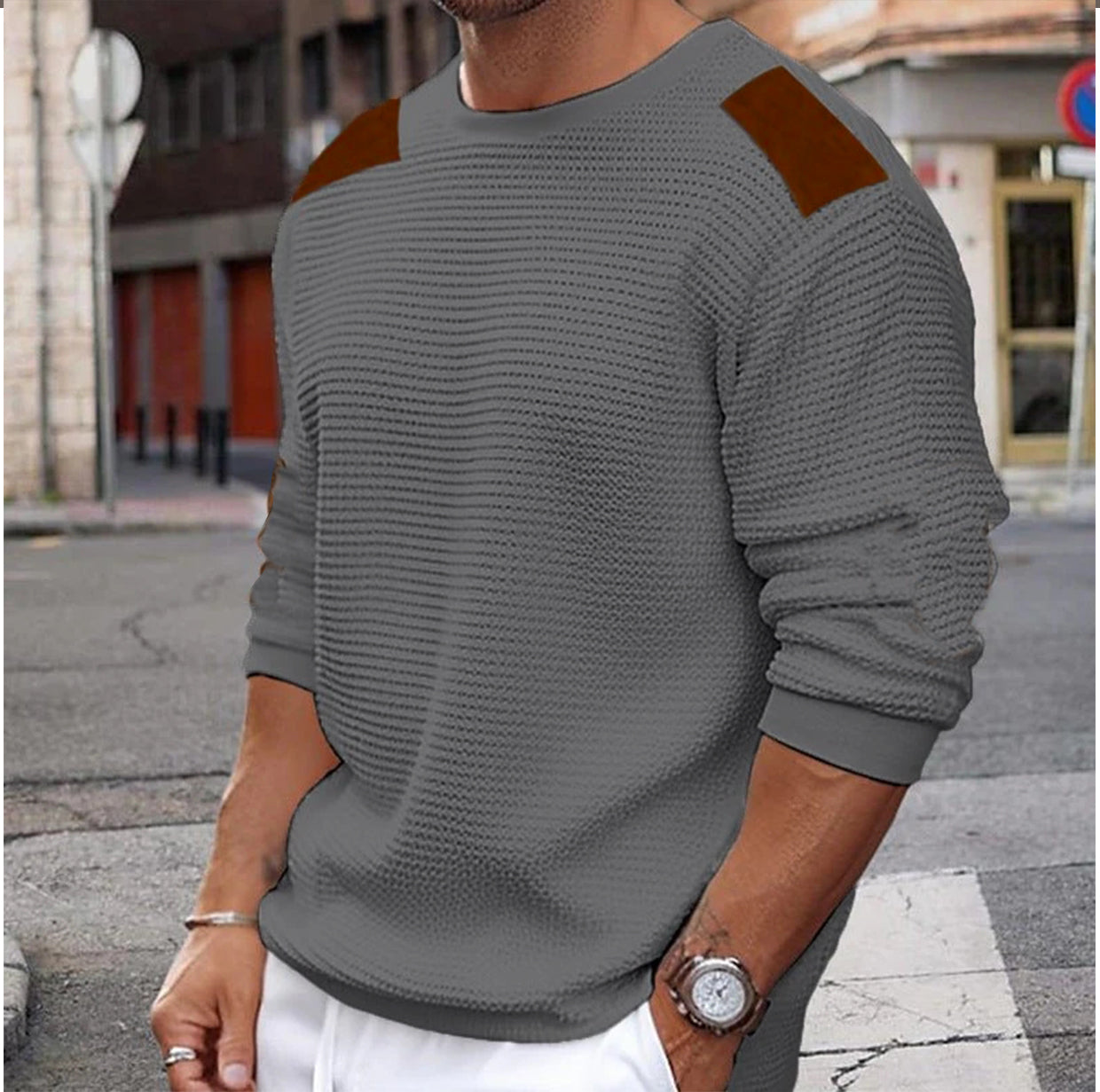 Sains - Hochwertige Mode Pullover