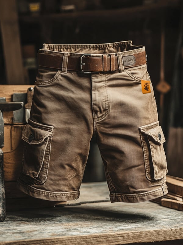 Gerd | Robuste Cargo Shorts Herren – Multi-Taschen