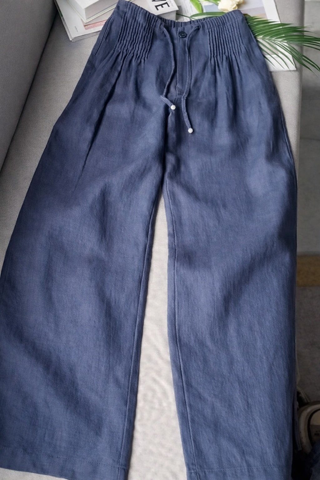 Kuupik | Weite Hose Aus Leinen