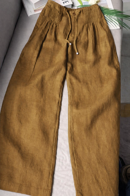 Kuupik | Weite Hose Aus Leinen