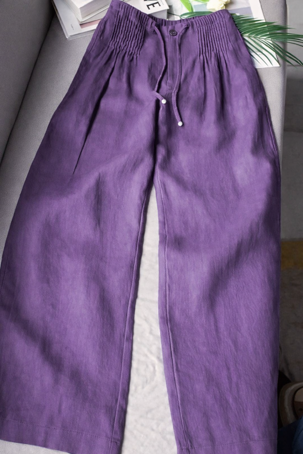Kuupik | Weite Hose Aus Leinen