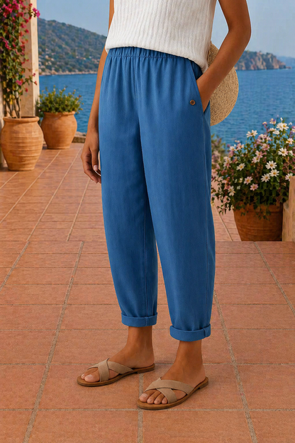 Maja | Leichte Leinenhose Für Damen
