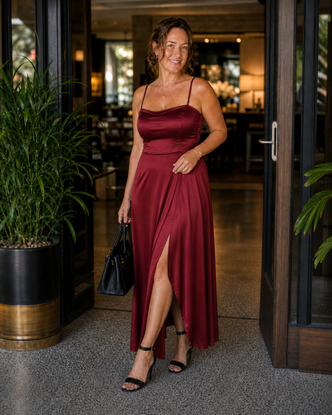 Ottilie |Elegantes Damen-Kleid Mit Fließendem Schnitt