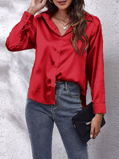 Seraphine | Damen Bluse Mit Langen Ärmeln