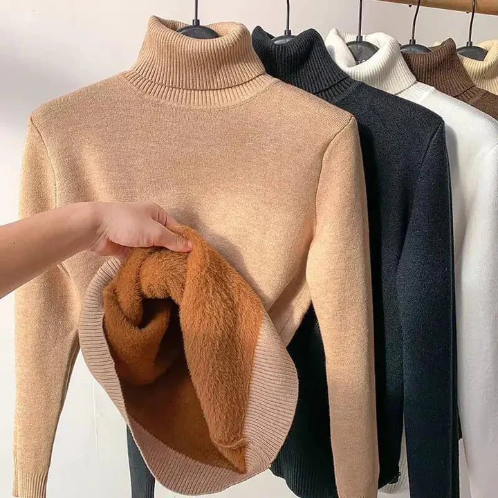 Alpaka | Rollkragenpullover Maxi Comfort