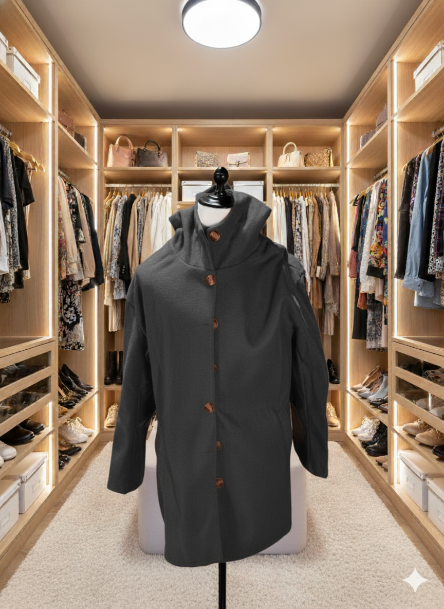 Amsterdam | Eleganter Modemantel  Für Damen
