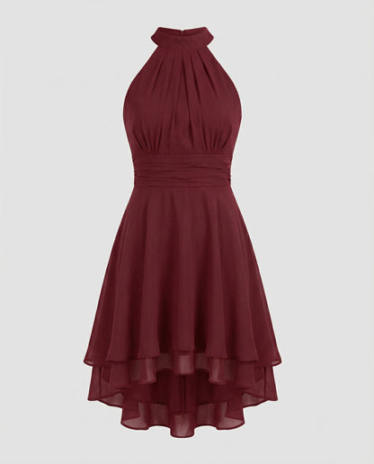Ashley | Kleid Mit Bezaubernden Rüschen Und Ärmellos