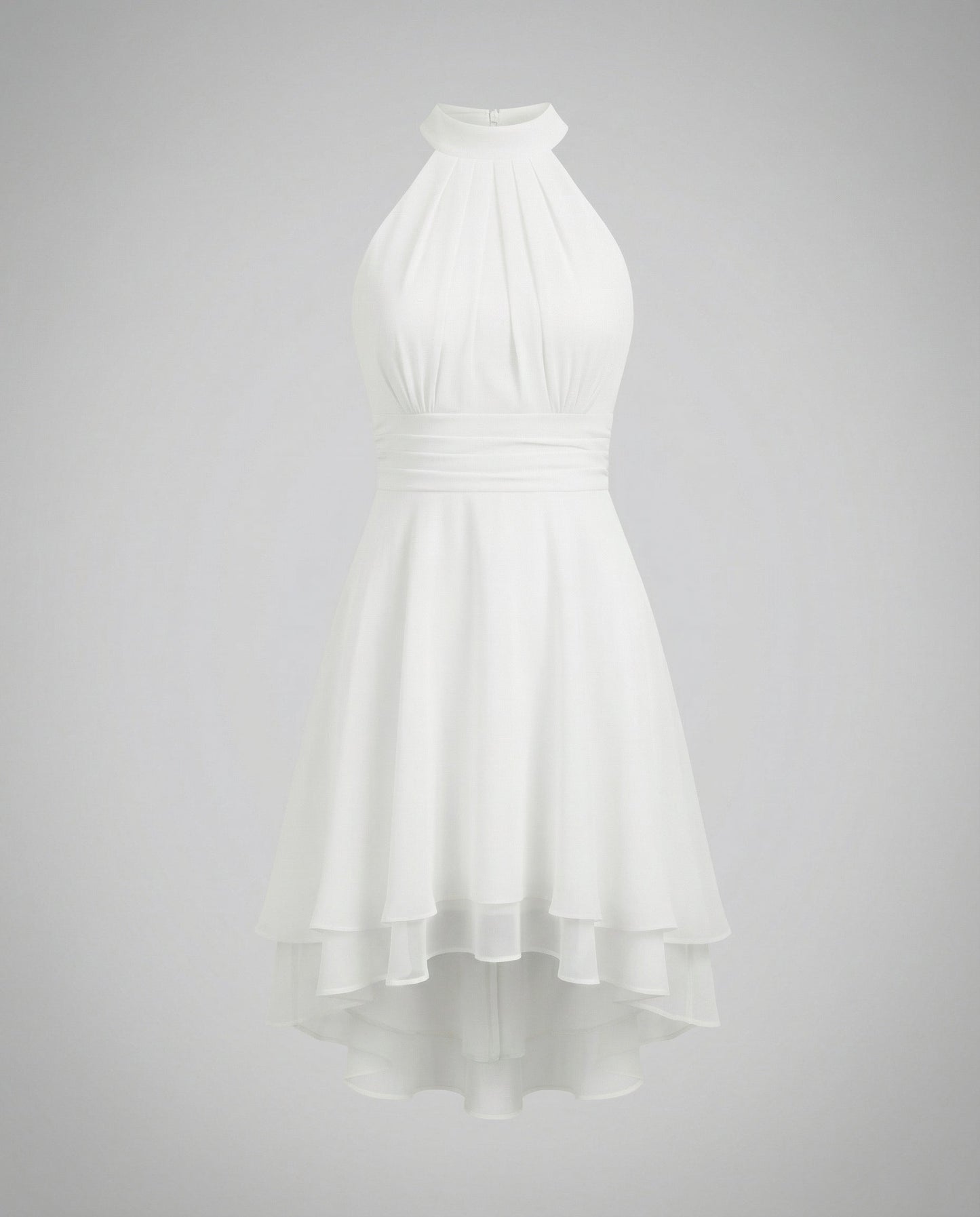 Ashley | Kleid Mit Bezaubernden Rüschen Und Ärmellos