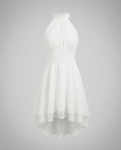 Ashley | Kleid Mit Bezaubernden Rüschen Und Ärmellos