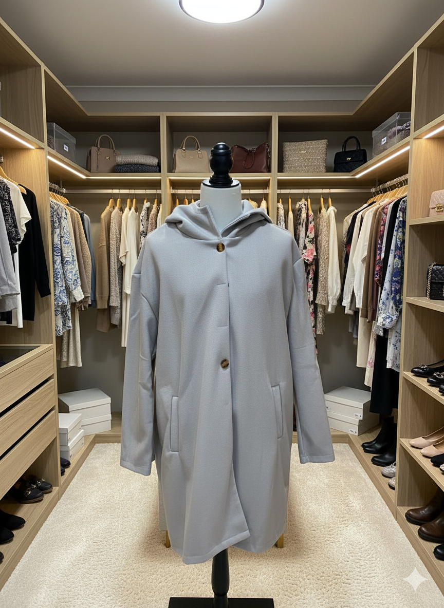 Amsterdam | Eleganter Modemantel  Für Damen