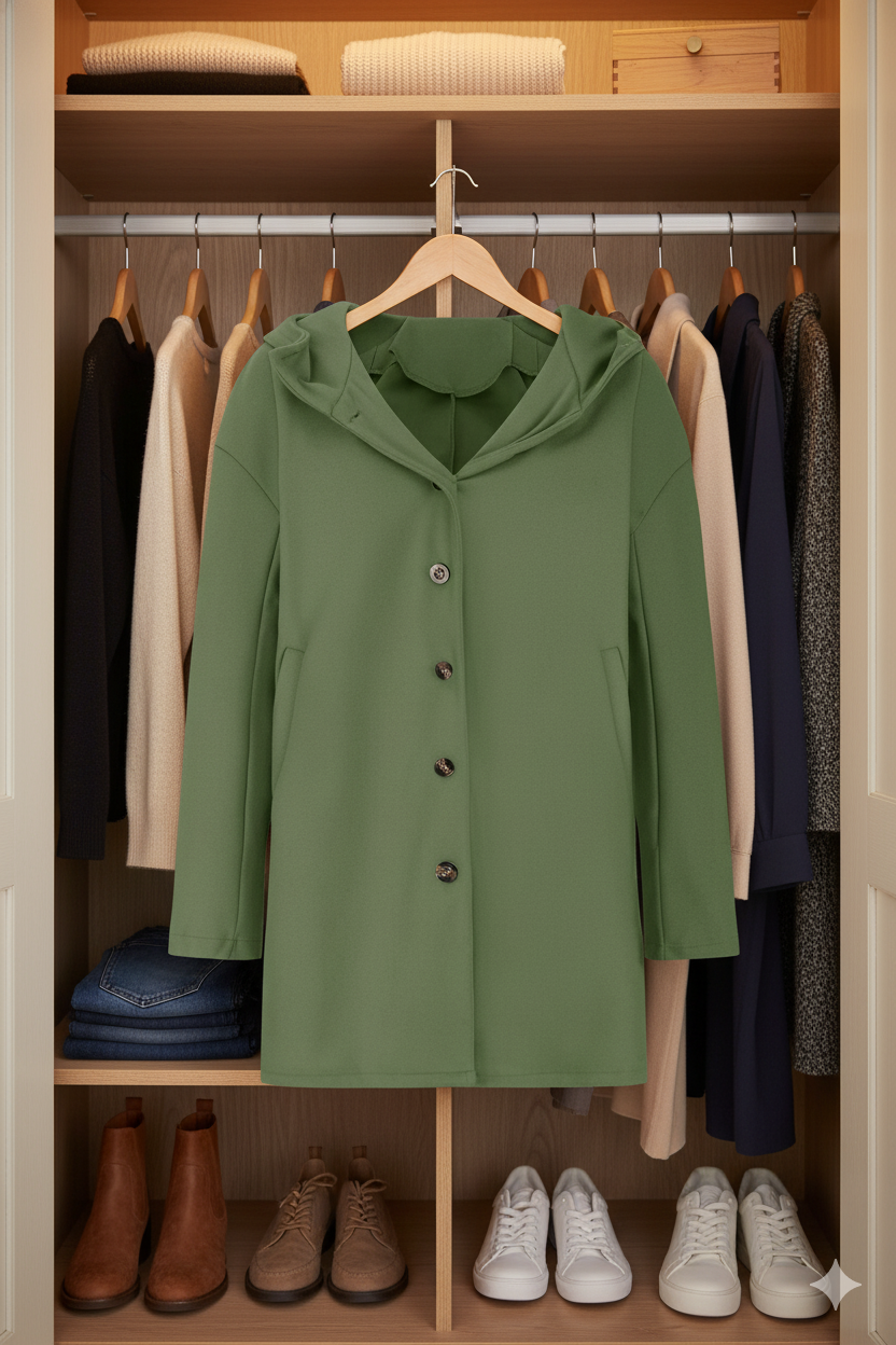 Amsterdam | Eleganter Modemantel  Für Damen