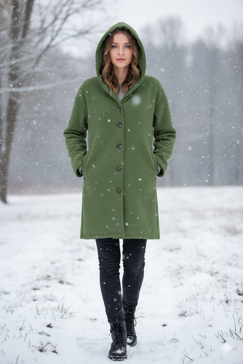 Amsterdam | Eleganter Modemantel  Für Damen