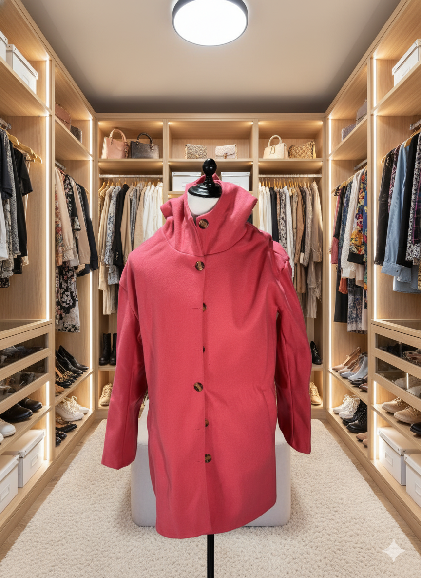 Amsterdam | Eleganter Modemantel  Für Damen