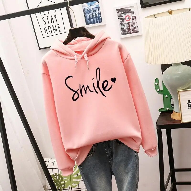 Janet | Damen Hoodie Mit Statement Print