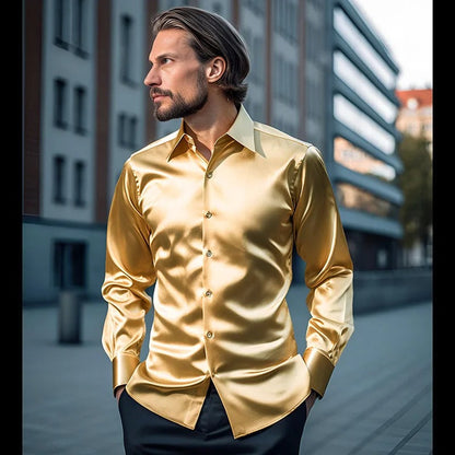 Adrien | Herren Hemd Mit Revers