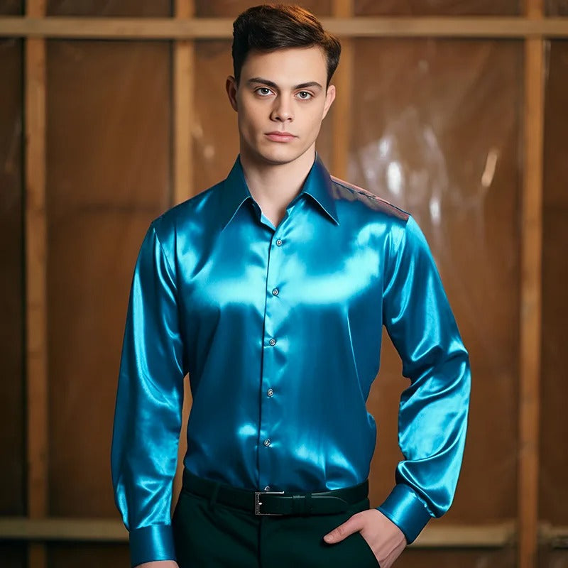 Adrien | Herren Hemd Mit Revers