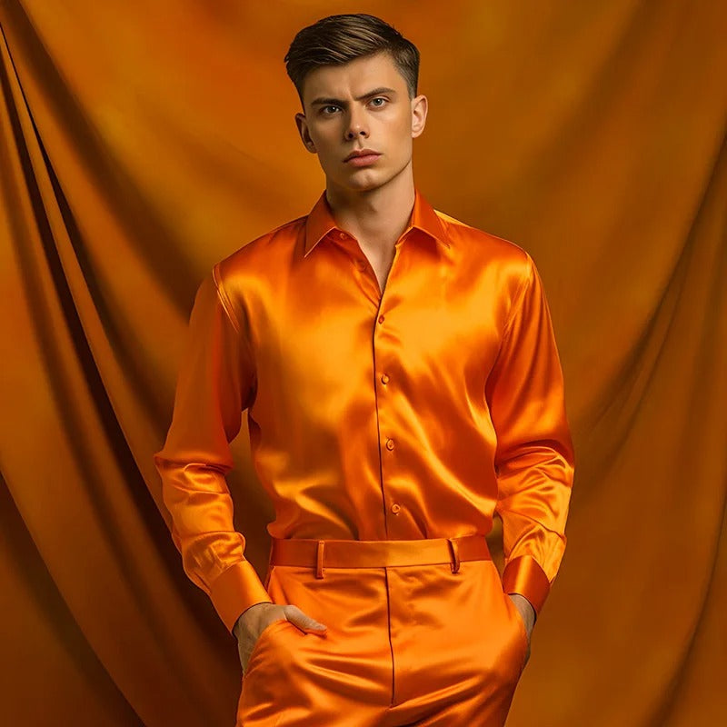Adrien | Herren Hemd Mit Revers
