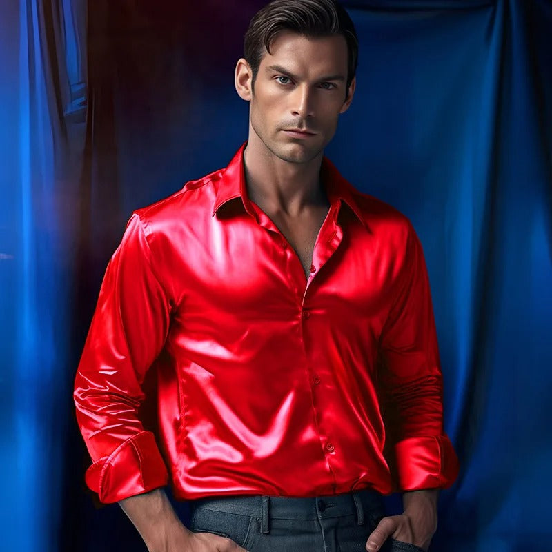 Adrien | Herren Hemd Mit Revers