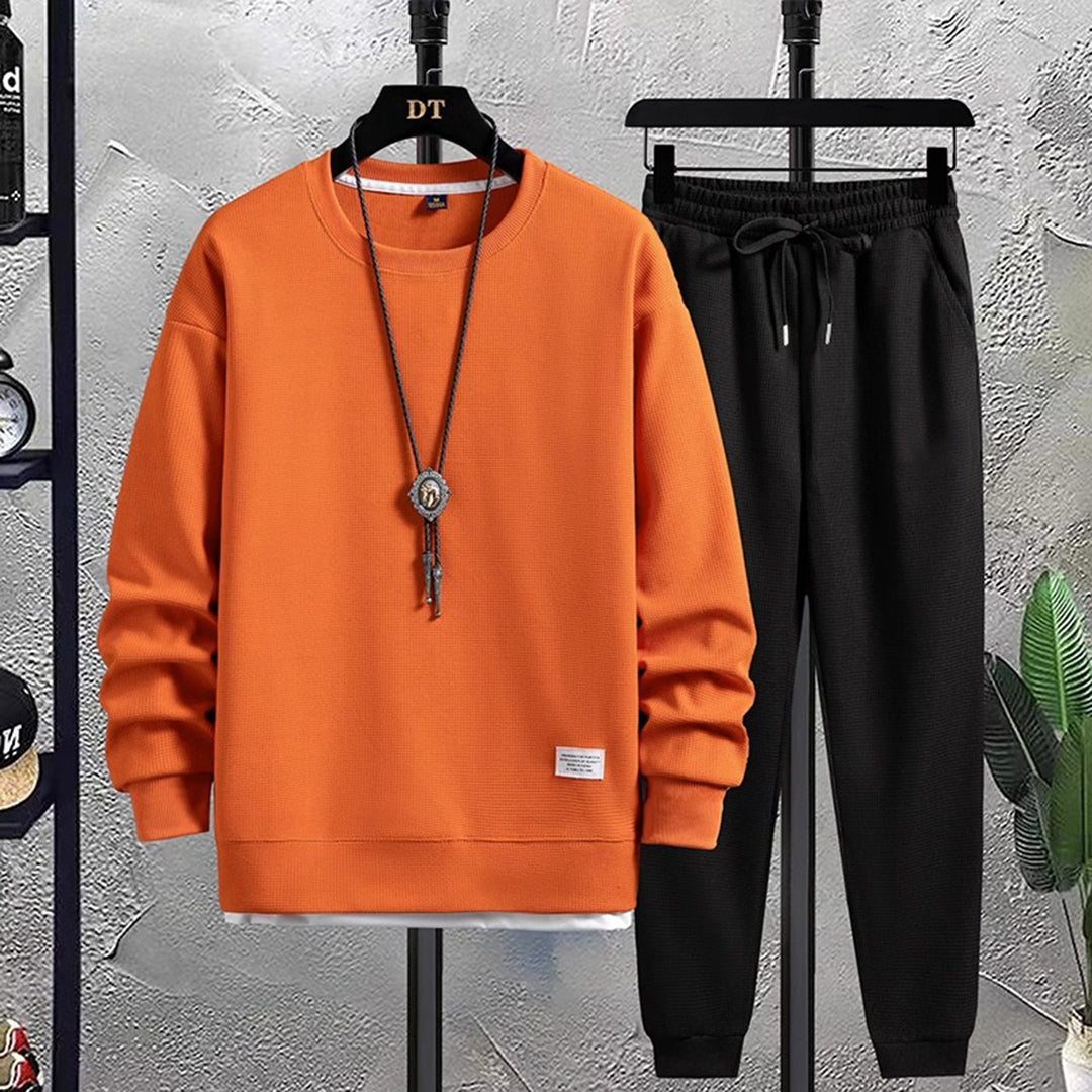 Orange-Schwarz