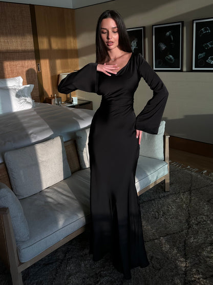 Selene | Langärmliges Kleid  Voller Natürlicher Eleganz