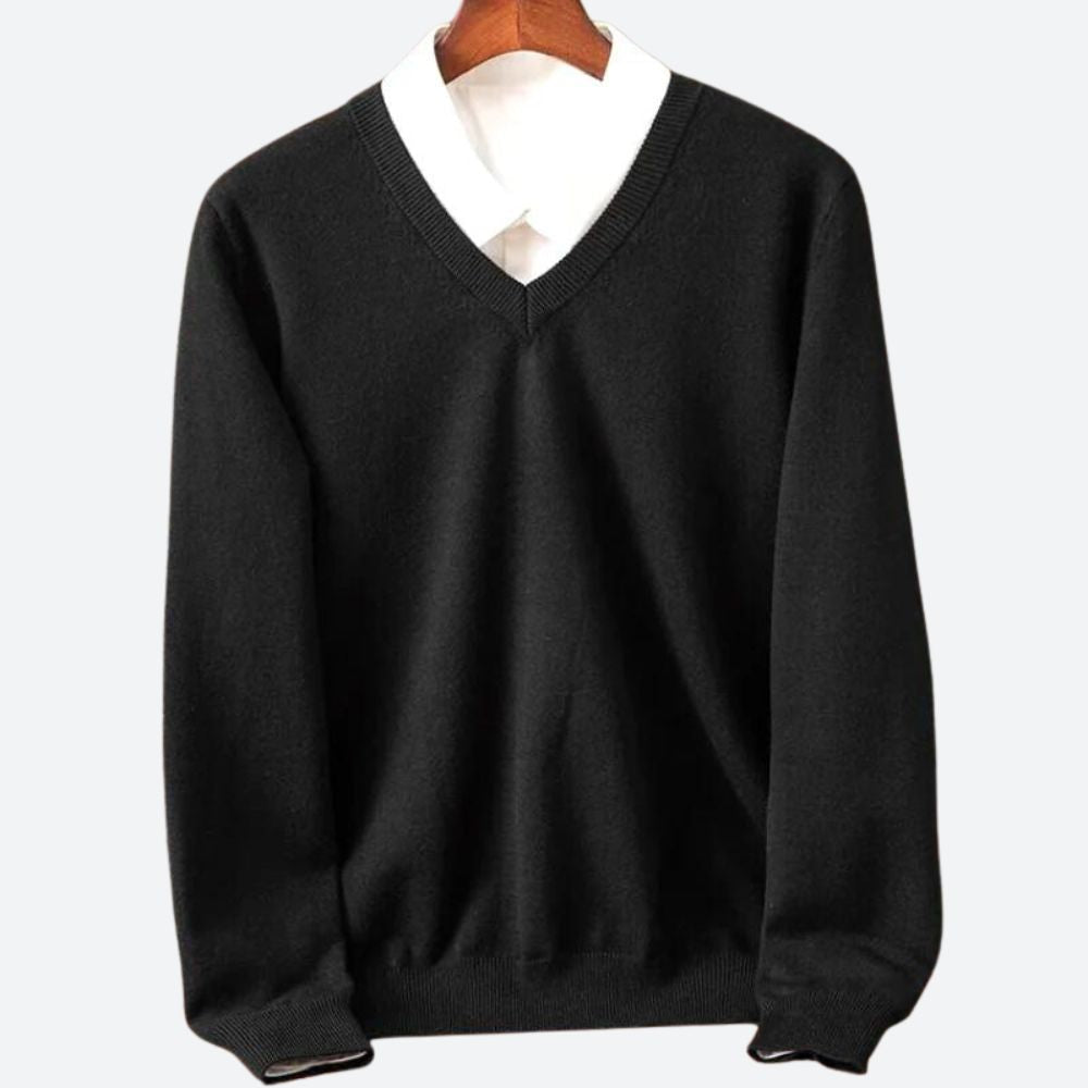 Lucas | Warmer Kaschmirpullover Für Männer