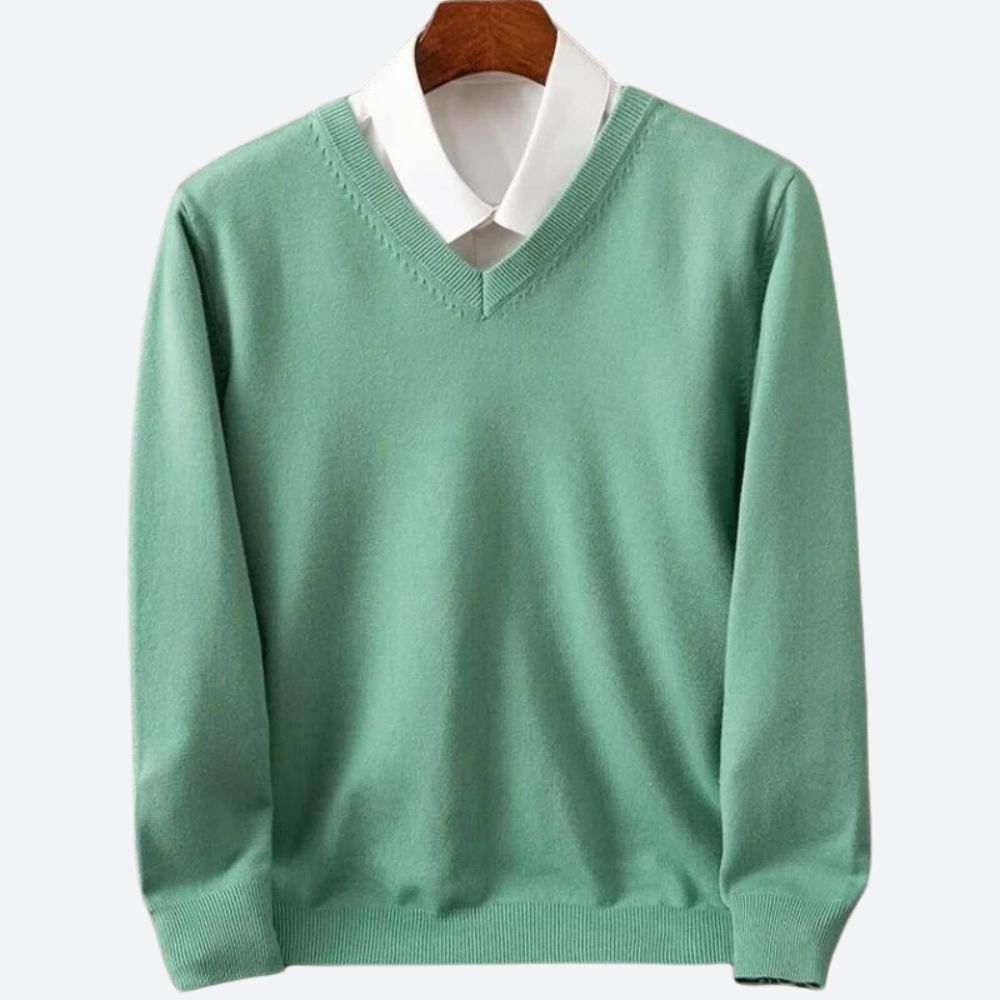 Lucas | Warmer Kaschmirpullover Für Männer