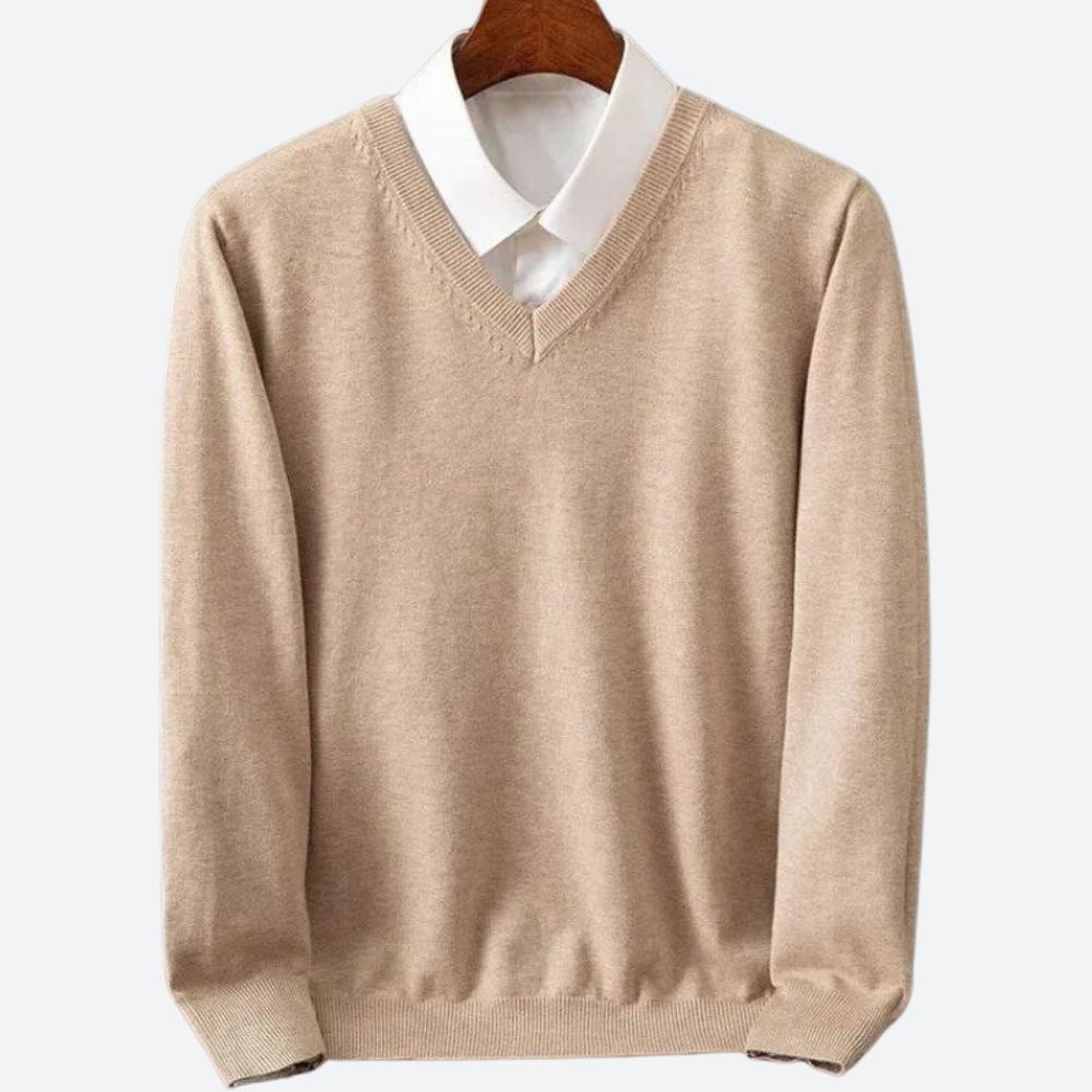 Lucas | Warmer Kaschmirpullover Für Männer