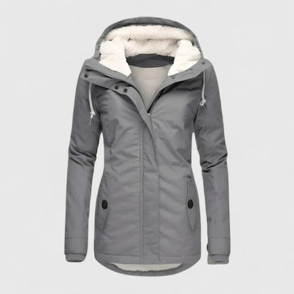 Seravia - Wasserdichte Winterjacke mit Kapuze