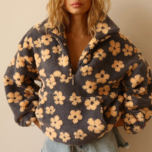 Daisy | Langärmliges Sweatshirt Mit Kapuze Aus Fleece