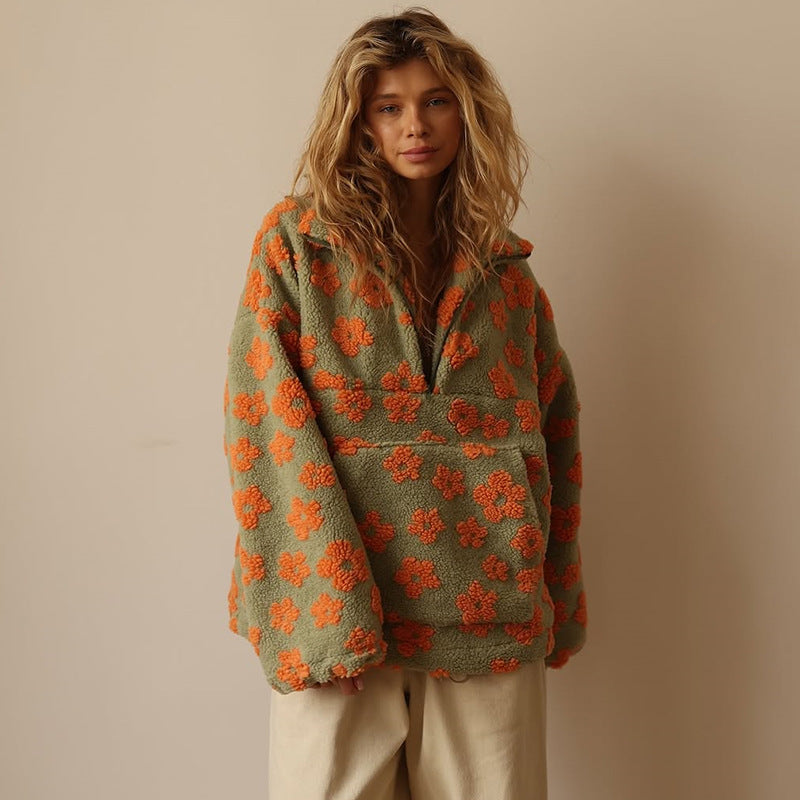 Daisy | Langärmliges Sweatshirt Mit Kapuze Aus Fleece