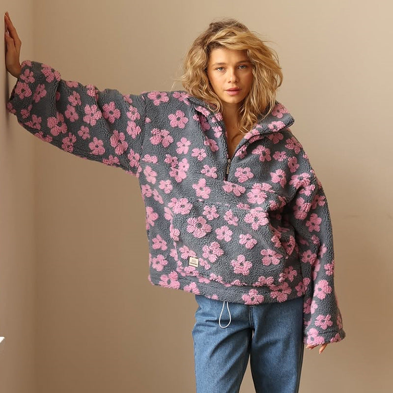 Daisy | Langärmliges Sweatshirt Mit Kapuze Aus Fleece