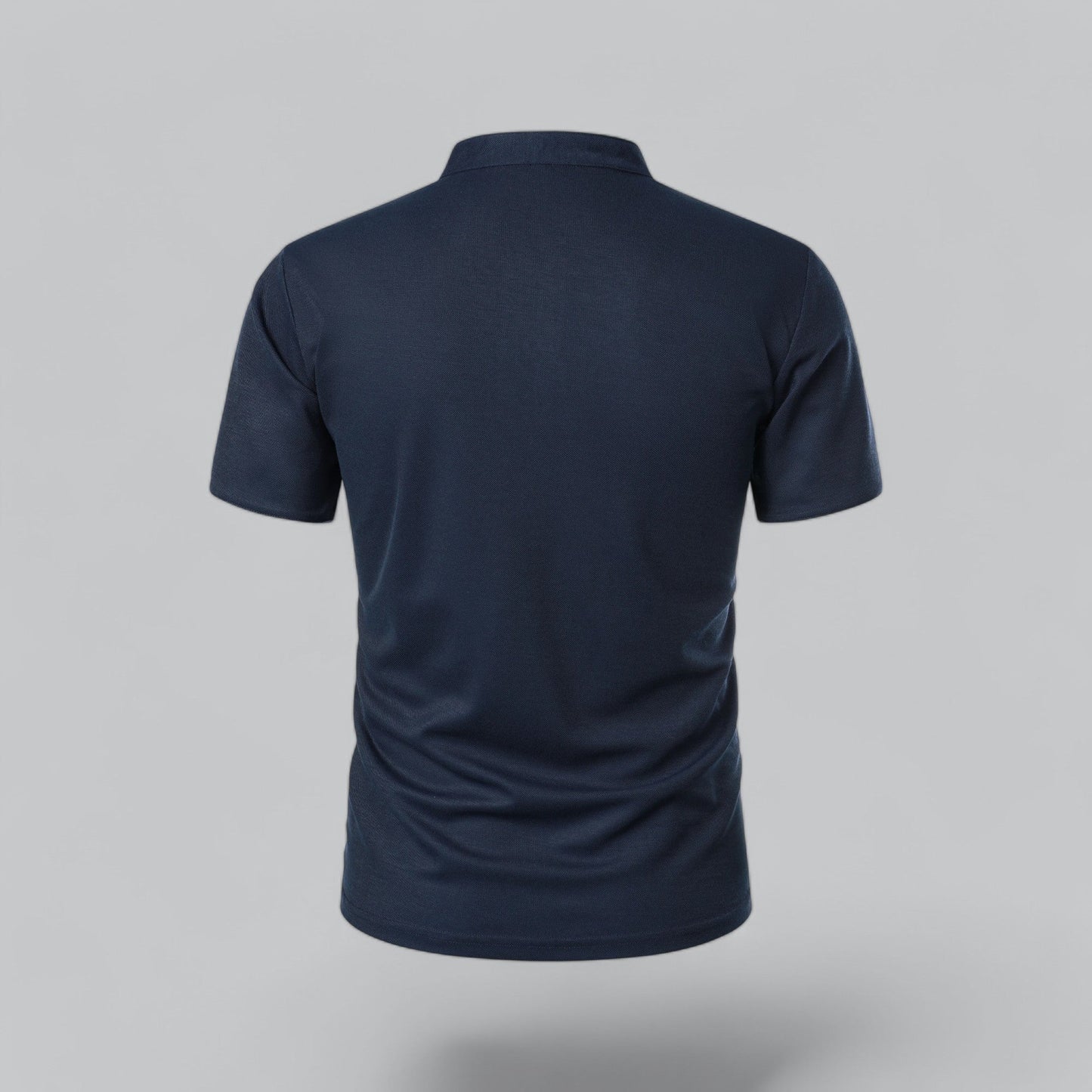 Cedric | Herren-Poloshirt Ohne Kragen
