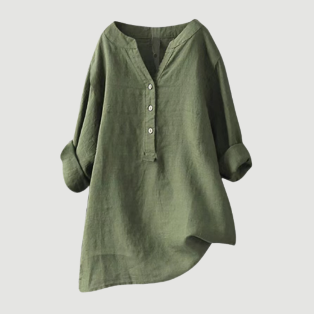 Freja – Atmungsaktives und bequemes Button-Down-Hemd