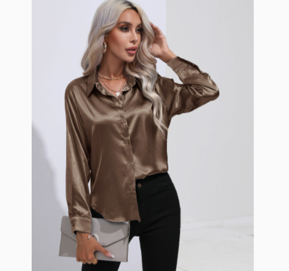 Seraphine | Damen Bluse Mit Langen Ärmeln