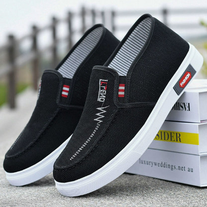 Hedino | Herren-Slip-Ins Komfortschuhe Orthopädisch