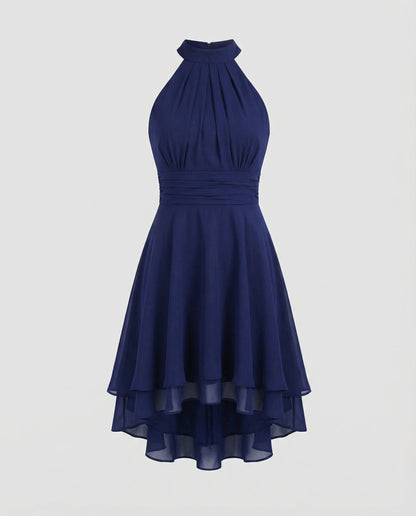 Ashley | Kleid Mit Bezaubernden Rüschen Und Ärmellos