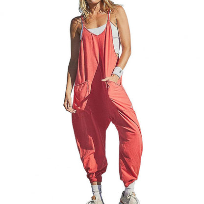 Sommer | Stilvoller Und Vielseitiger Langer Jumpsuit