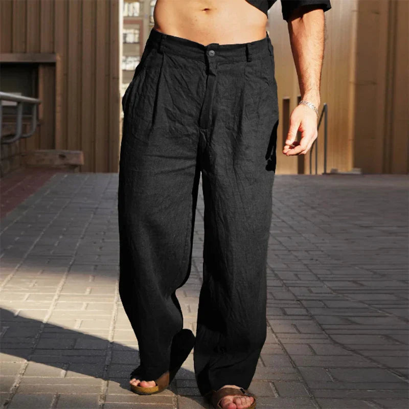Liping – Weite Leinenhose