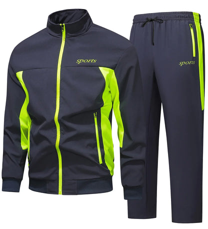 Bruno | Herren Sportliches Trainingsanzug-Set